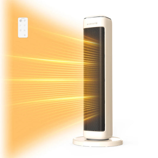 25" Space Heater for Indoor Use, Electric Heater with Thermostat.