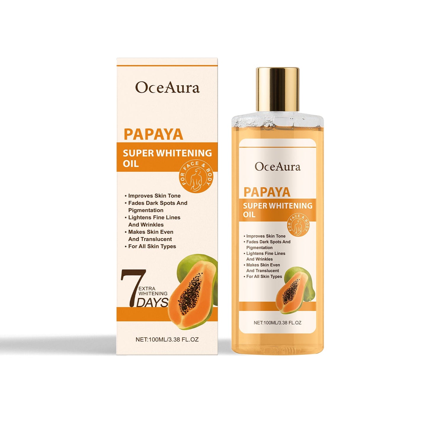 7 Day Care Essential Oil Gently Moisturizes The Body And Moisturizes The Skin Daily Massage Care Essential Oil