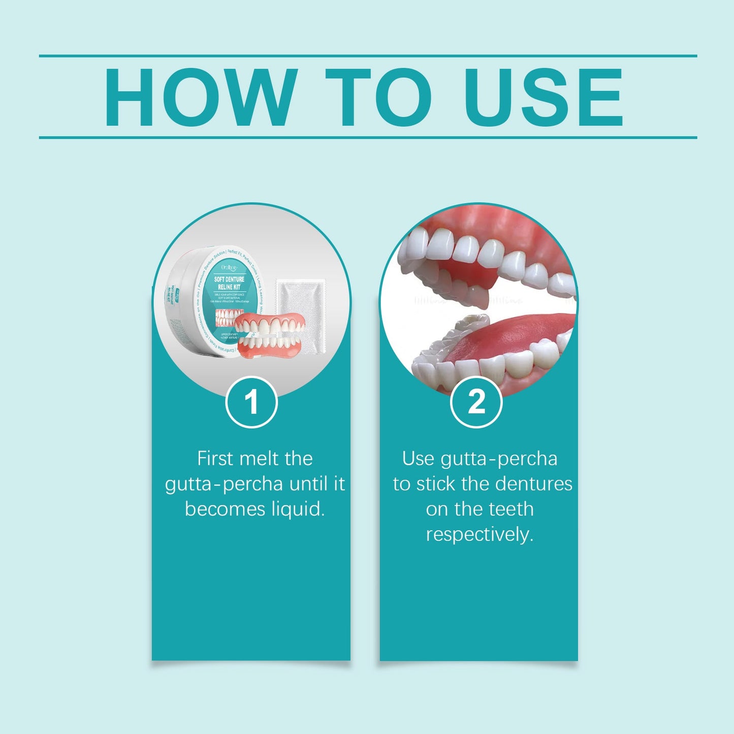 Denture Retouching Set, Denture Retouching Set Comfortable And Beautiful Between Teeth