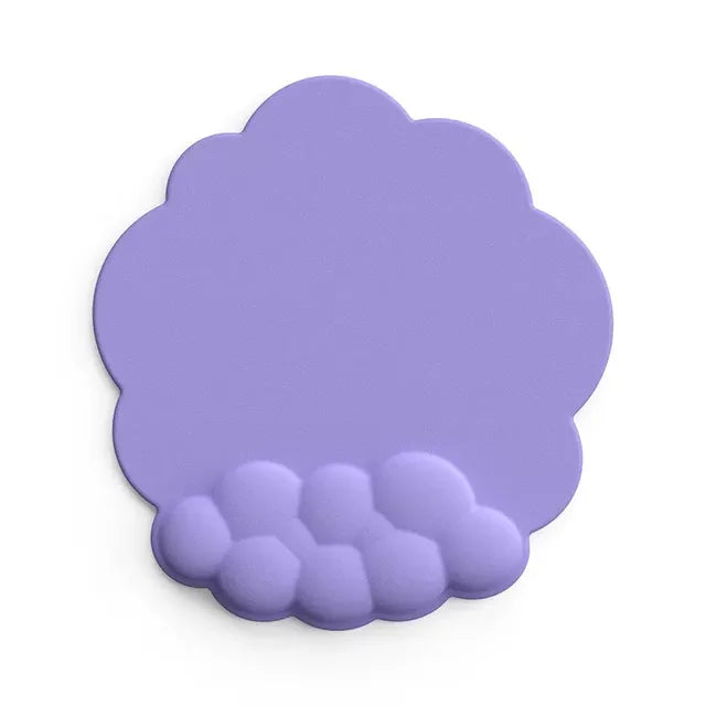 Mouse pad with wrist rest keyboard cloud anti-slip memory foam desktop office gamer mouse wrist rest
