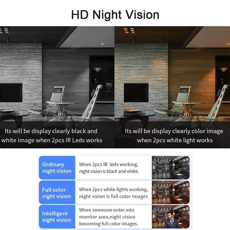 IL-HIP316-2M-C Security Surveillance Camera Wifi Intelligent High-definition Network Waterproof IP66 Indoor and Outdoor Universal Surveillance Camera