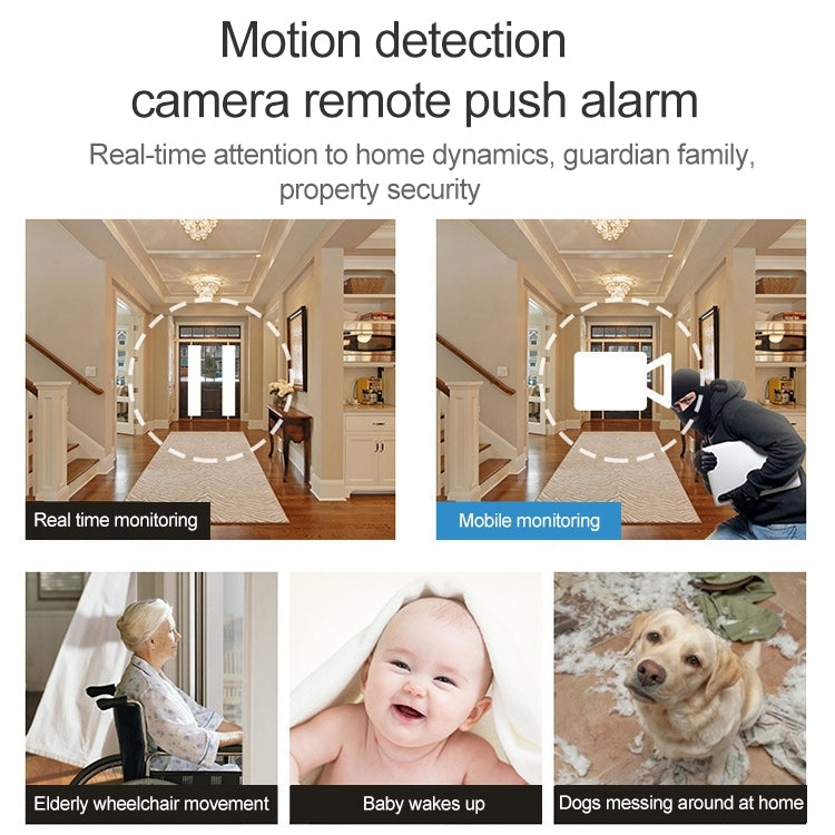 SECTEC IL-HIP291-2M-AI Intelligent Tracking Monitor Mobile Phone Remote Wireless Network Wifi Camera Cloud Storage Intelligent Shaking Head Network Camera