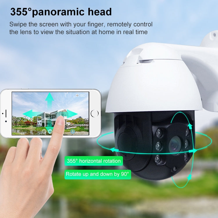 QX9 1080P IP65 Waterproof WiFi Smart Camera, Support Motion Detection / TF Card / Two-way Voice, AU Plug