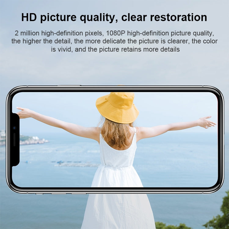 QX17 2 Million Pixels WiFi High-definition Surveillance Camera Outdoor Dome Camera, Support Night Vision & Two-way Voice & Motion Detection(UK Plug)