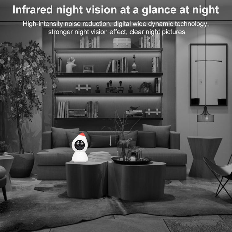 YT43 2 Million Pixels HD Wireless Indoor Home Little Red Riding Hood Camera, Support Motion Detection & Infrared Night Vision & Micro SD Card(AU Plug)