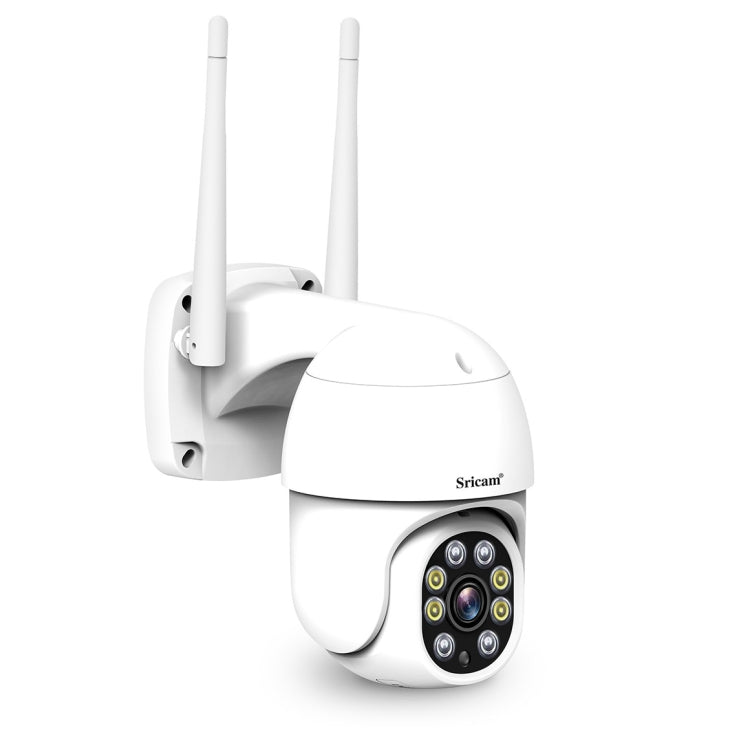 Sricam SP028 1080P HD Outdoor PTZ Camera, Support Two Way Audio / Motion Detection / Humanoid Detection / Color Night Vision / TF Card, UK Plug