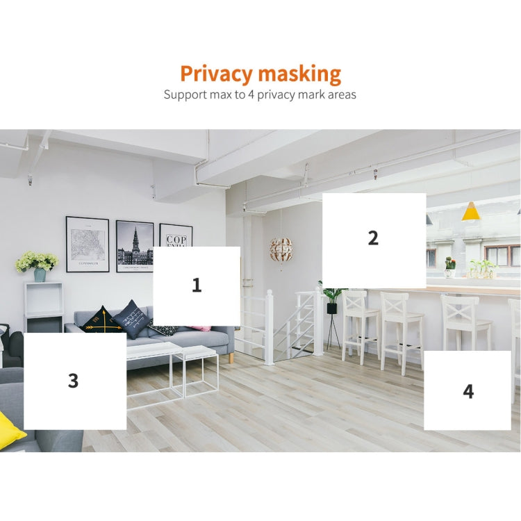 SriHome SH025 2.0 Million Pixels 1080P HD AI Auto-tracking IP Camera, Support Two Way Audio / Motion Tracking / Humanoid Detection / Night Vision / TF Card, EU Plug