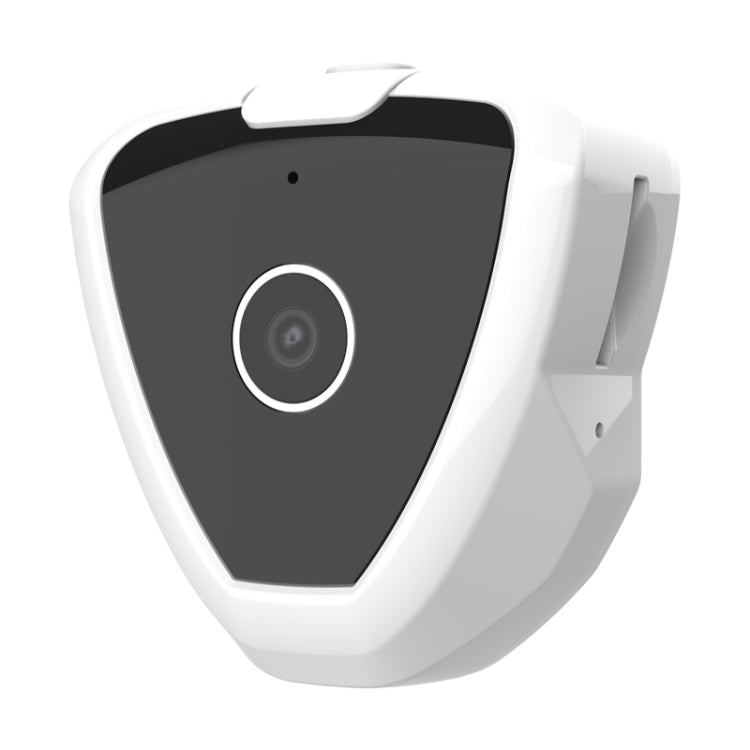 CAMSOY S6 HD 1280 x 720P 70 Degree Wide Angle Wearable Wireless WiFi Intelligent Surveillance Camera, Support Infrared Right Vision & Motion Detection Alarm & Loop Recording(White)