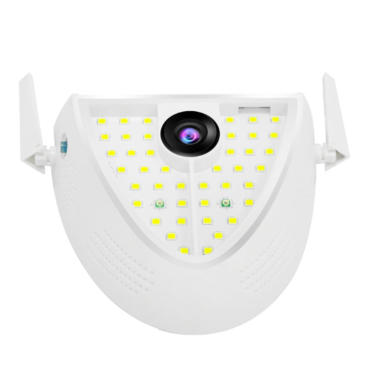 DP16 2.0 Megapixel 42 LEDs Garden Light Smart Camera, Support Motion Detection / Night Vision / Voice Intercom / TF Card, EU Plug