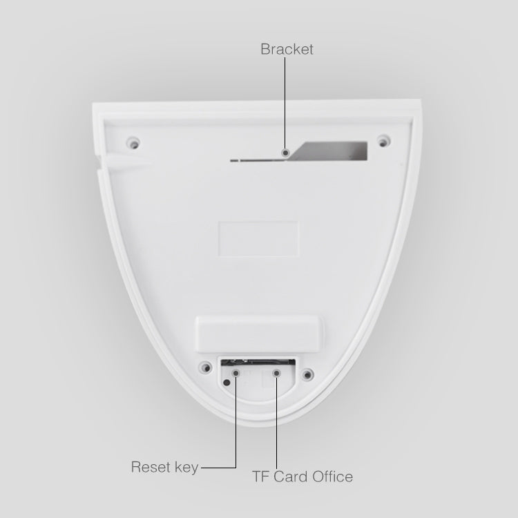 DP16 2.0 Megapixel 42 LEDs Garden Light Smart Camera, Support Motion Detection / Night Vision / Voice Intercom / TF Card, EU Plug
