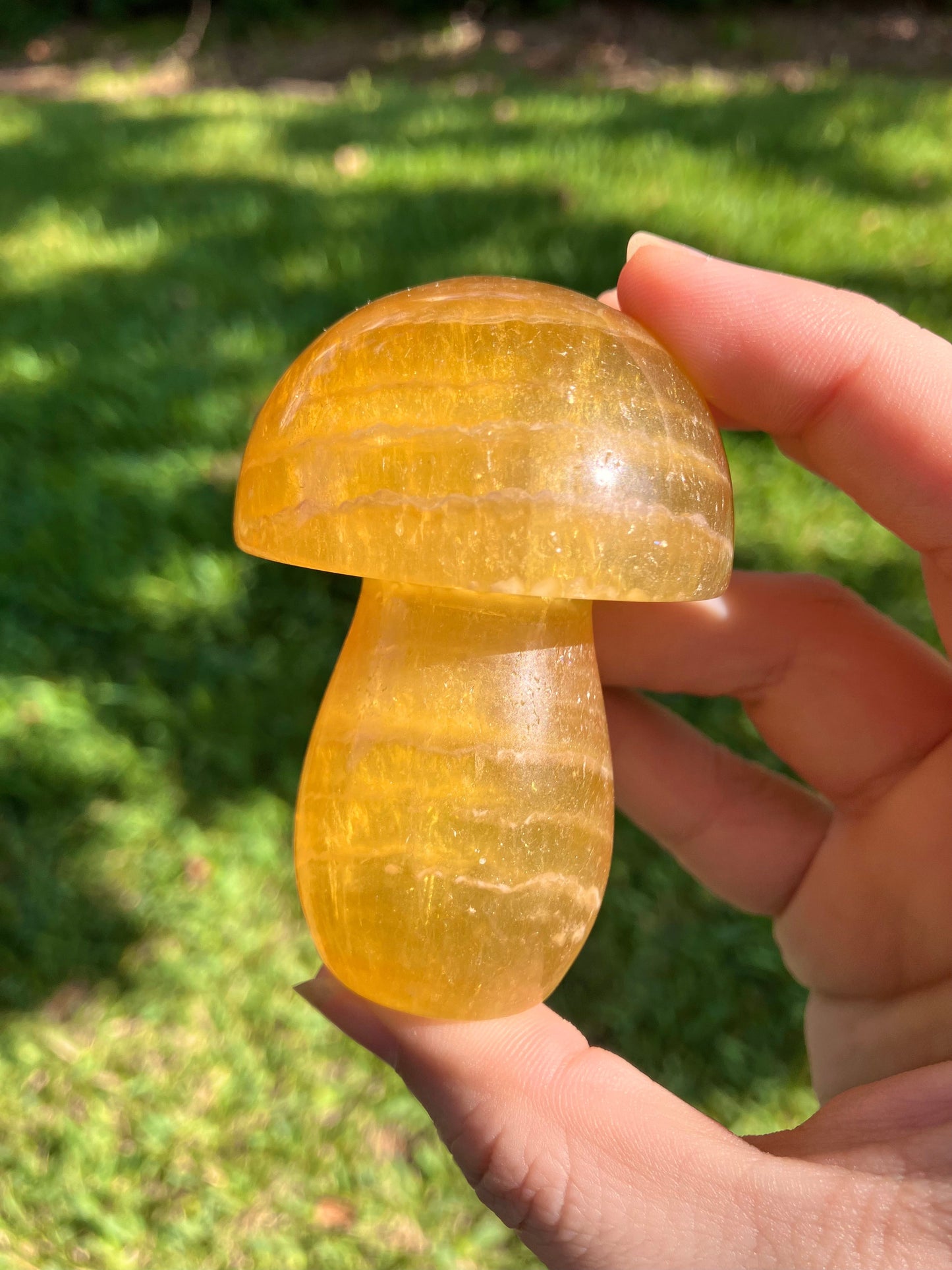Fluorite Mushroom