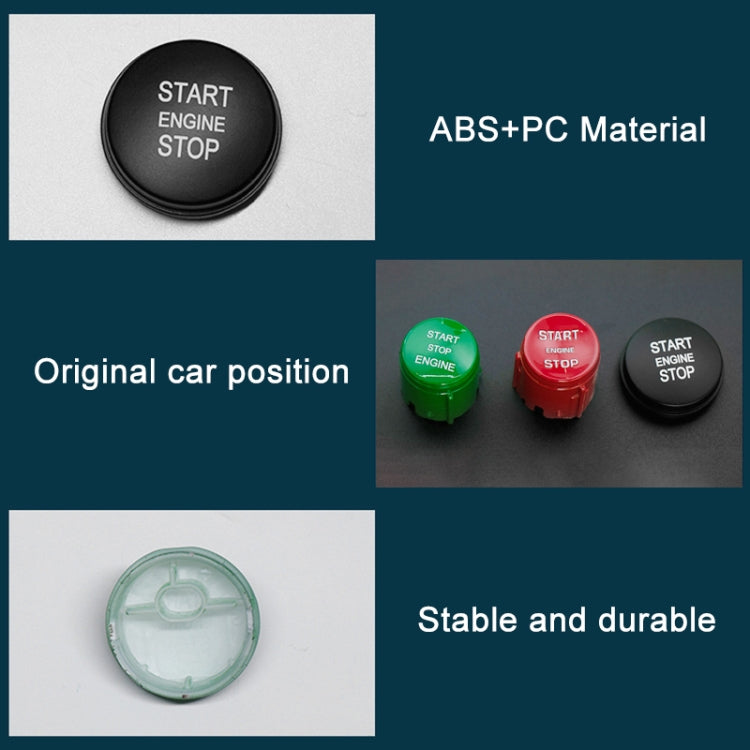 One-key Start Engine Stop Switch Button for Land Rover Freelander 2, Left Driving, For Land Rover Freelander 2