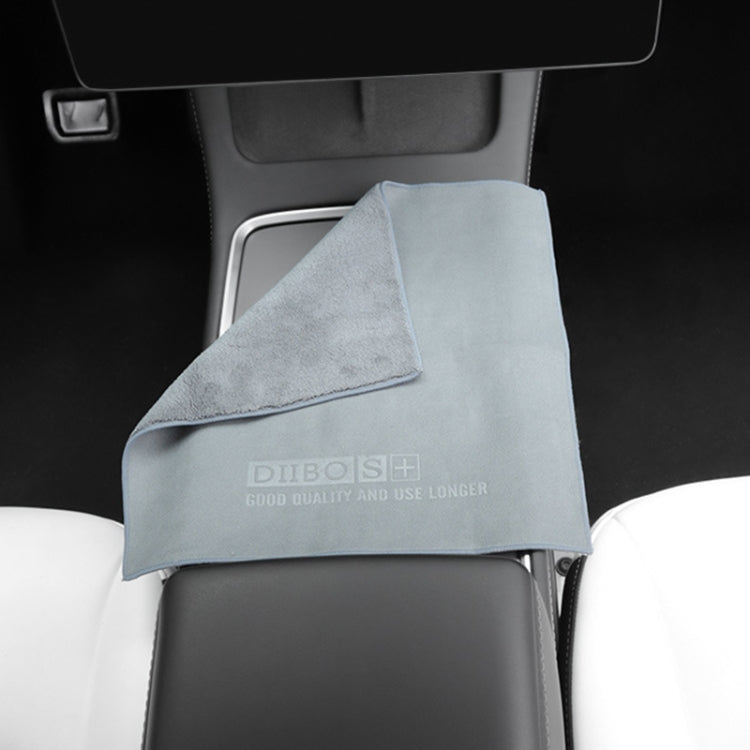 For Tesla General Car Microfiber Towel Cleaning Rag, Style: With LOGO, Size: 30 x 30cm, With LOGO