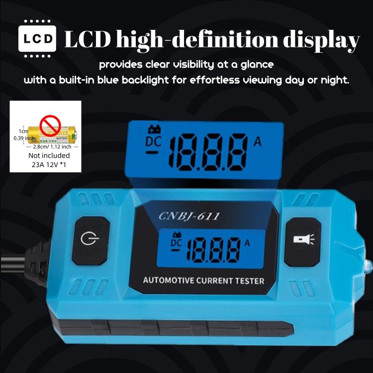 CNBJ-611 Automotive LED Blade Fuse Current Tester