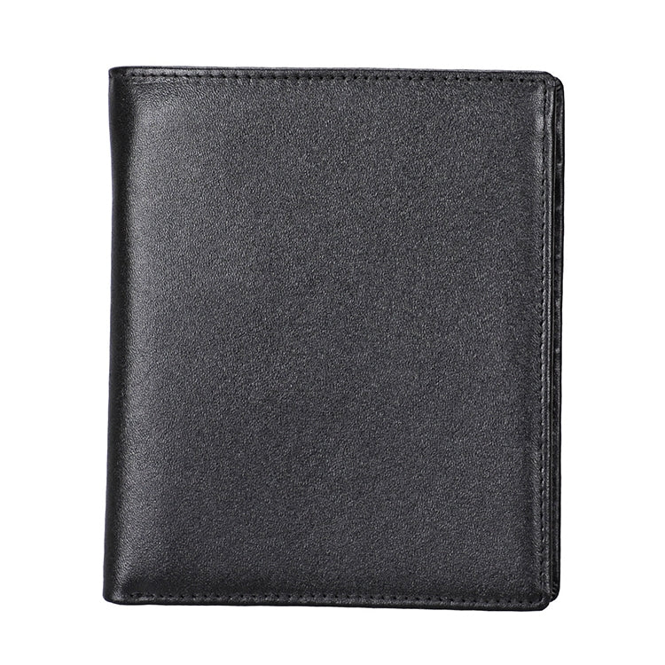 8235 Antimagnetic RFID Multi-function Crazy Horse Texture Leather Wallet Passport Bag