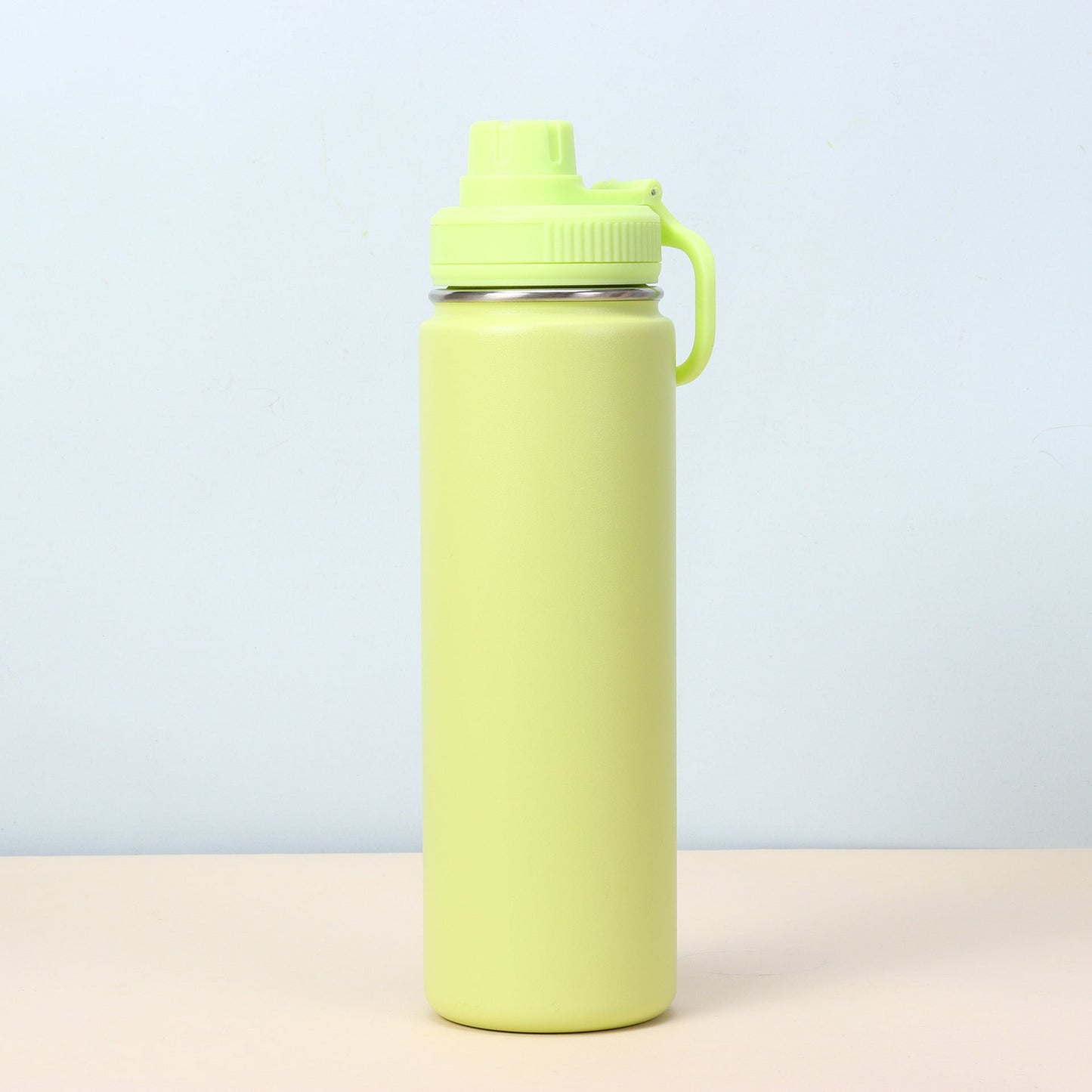 304 stainless steel double-layer vacuum portable household thermos cup