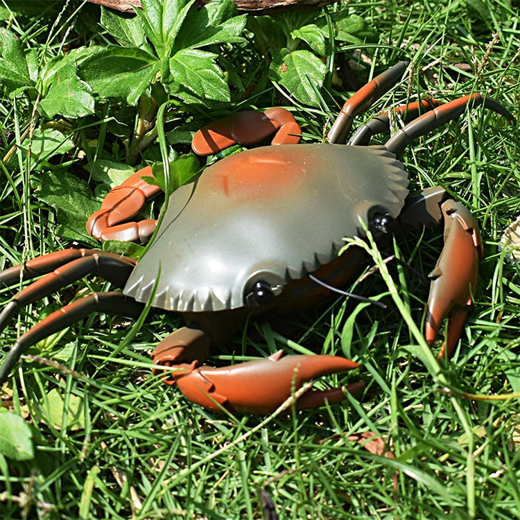 9995 Infrared Sensor Remote Control Simulated Crab Creative Children Electric Tricky Toy Model, Crab(Green), Crab(Yellow)