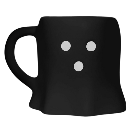 Black Ghost 12 oz Figural Coffee Mug
