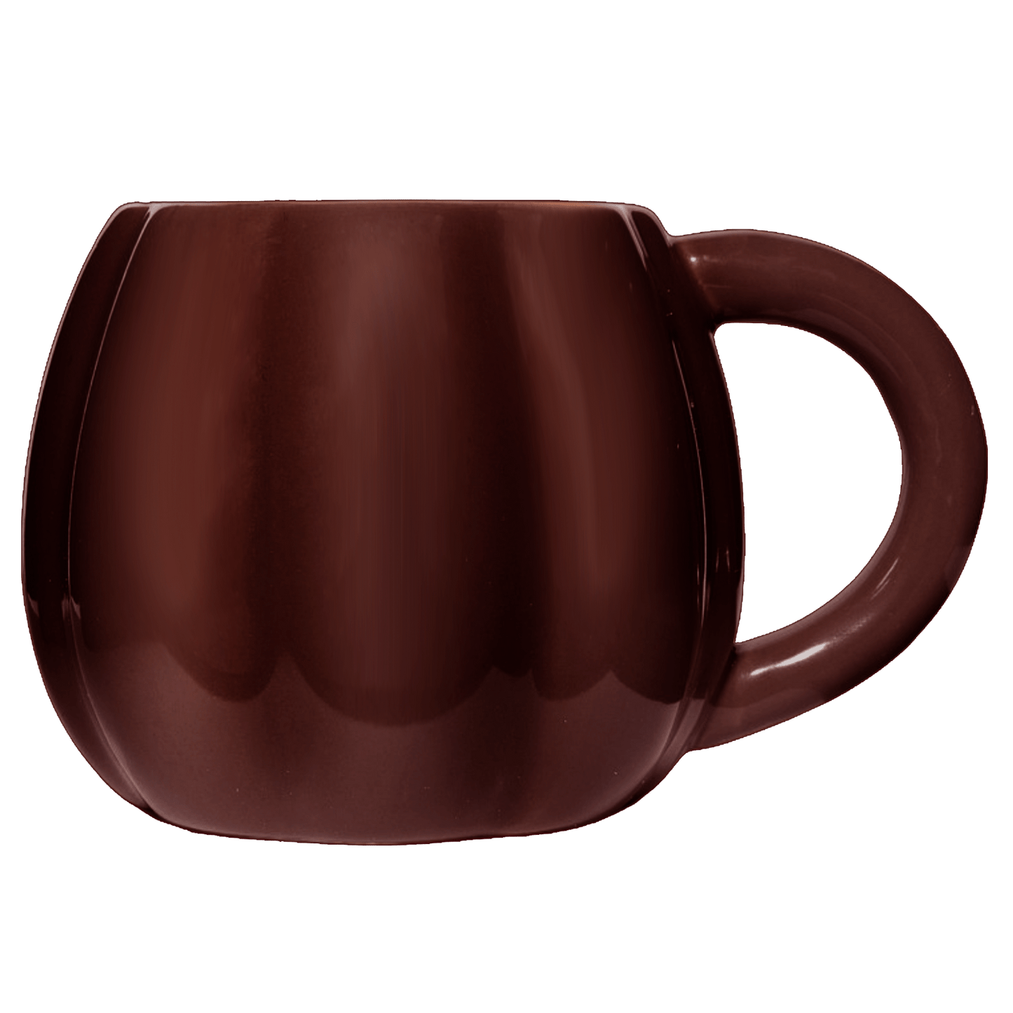 Brown Pumpkin 19 oz Figural Coffee Mug