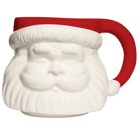 Red Hat Santa 19 oz Figural Coffee Mug