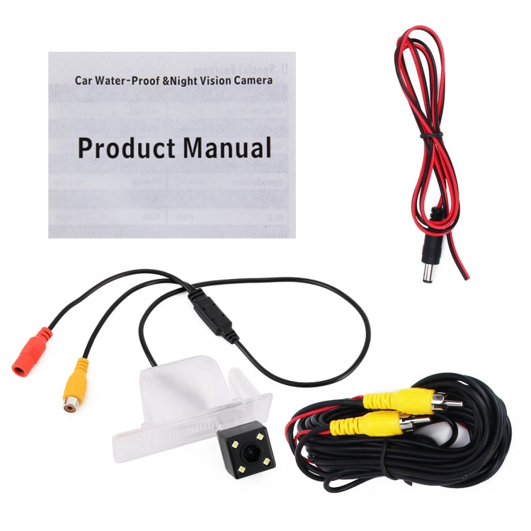 656x492 Effective Pixel HD Waterproof 4 LED Night Vision Wide Angle Car Rear View Backup Reverse Camera for Chevrolet Malibu XL 2016-2018 / Equinox 2017-2018, For Chevrolet Malibu XL 2016-2018 / Equinox 2017-2018