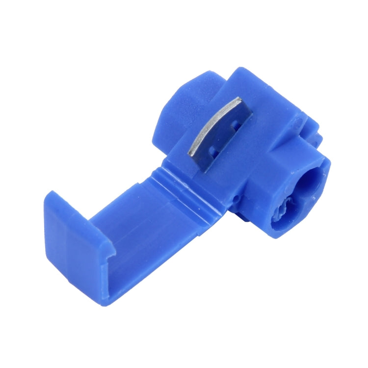 50 PCS Quick Splice Solderless Wire Terminals Connector, Blue