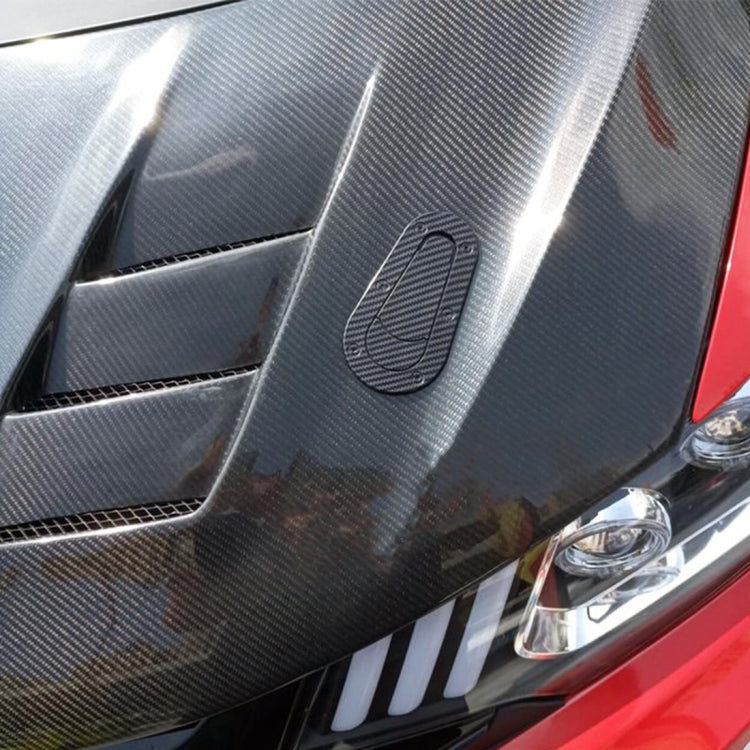 2 PCS Car Imitation Engine Lock Body Decorative Sticker, Lock Body Sticker