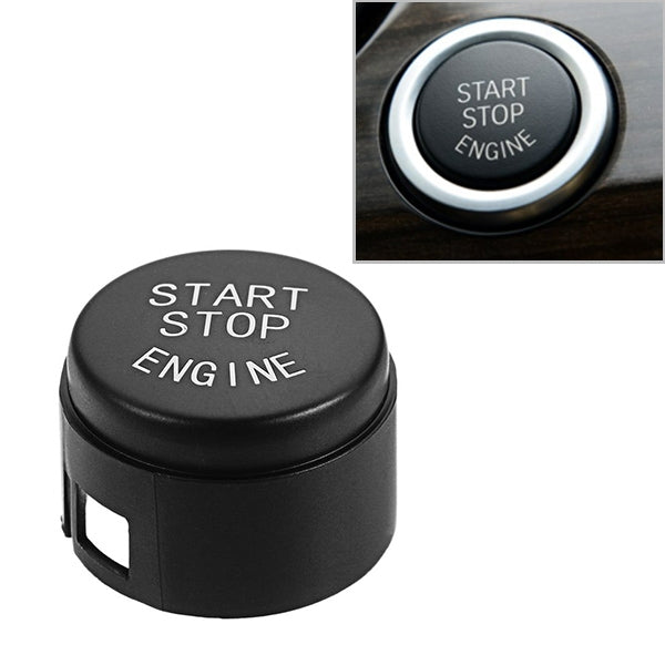 Car Start Stop Engine Button Switch Replace Cover 61319153832 for BMW 5 / 6 / 7 Series F Chassis without Start and Stop 2009-2013