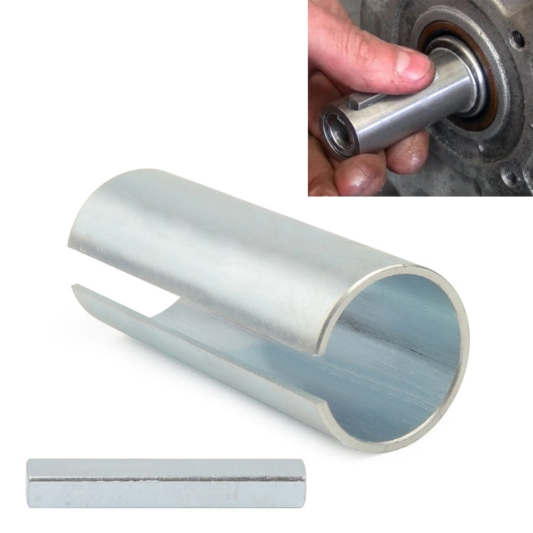 1 inch to 9/ 8 inch Gas Engine Pulley Crank Shaft Sleeve Adapter Predator with 1/4 inch Keystock, AP20