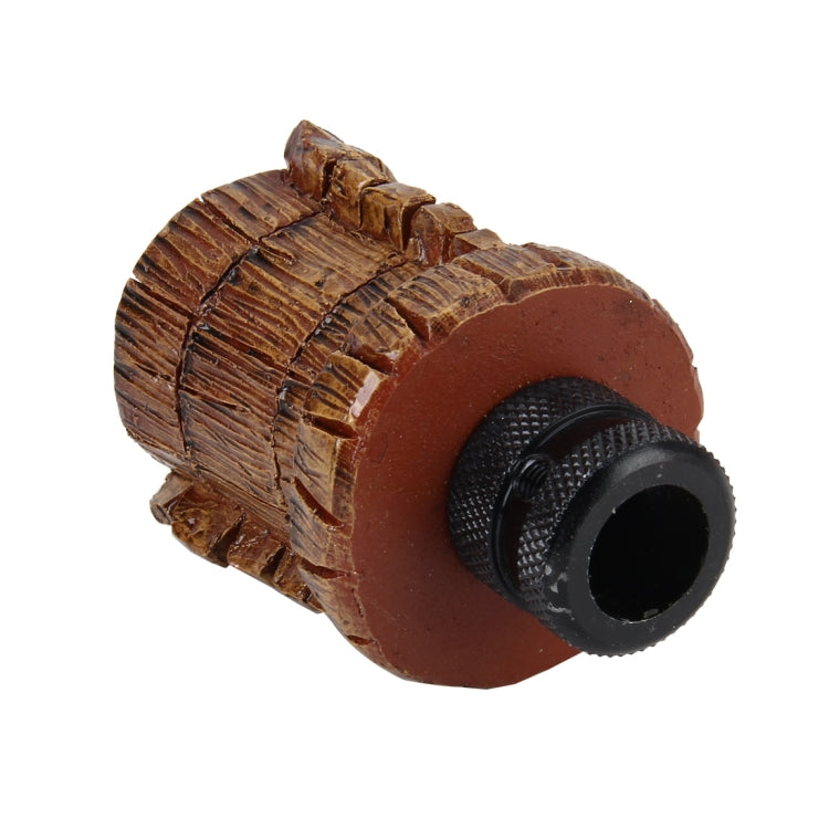 Universal Wood Avatar Shape Car Shift Lever Resin Modified Gear Knobs, Wood Avatar Shape