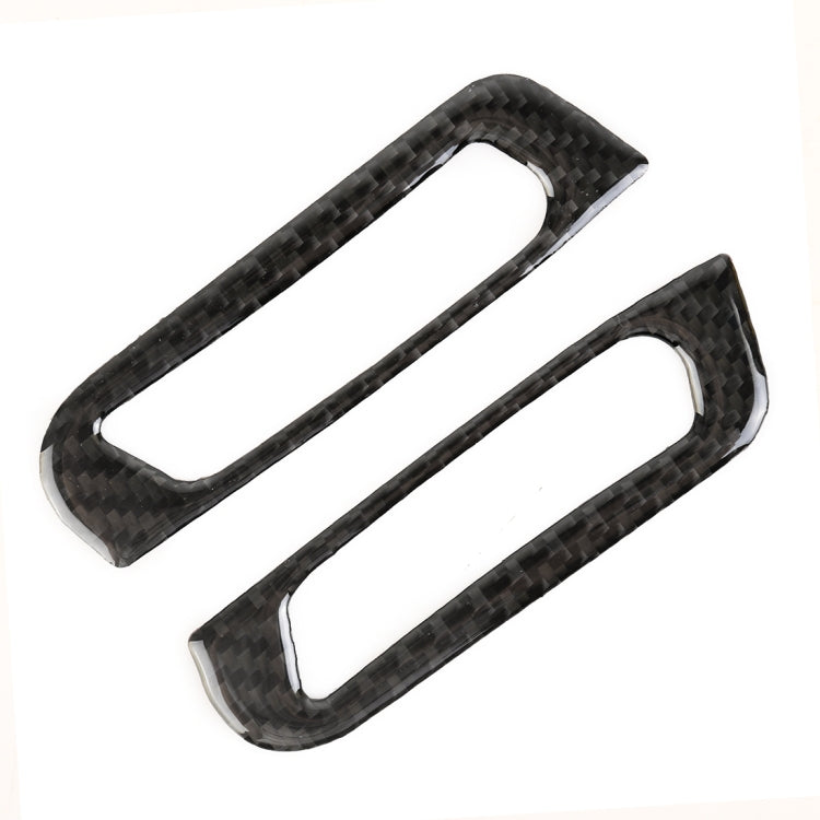 2 PCS Car A Column Air Outlet Carbon Fiber Decorative Sticker for Jeep Grand Cherokee, Air Outlet
