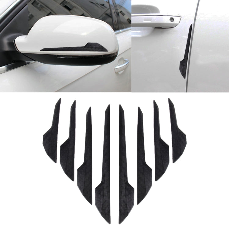 8 PCS Car Vehicle Door Side Guard Anti Crash Strip Exterior Avoid Bumps Collsion Impact Protector Sticker, R-2119 Door Edge Guards, Door Side Guard, R-2119