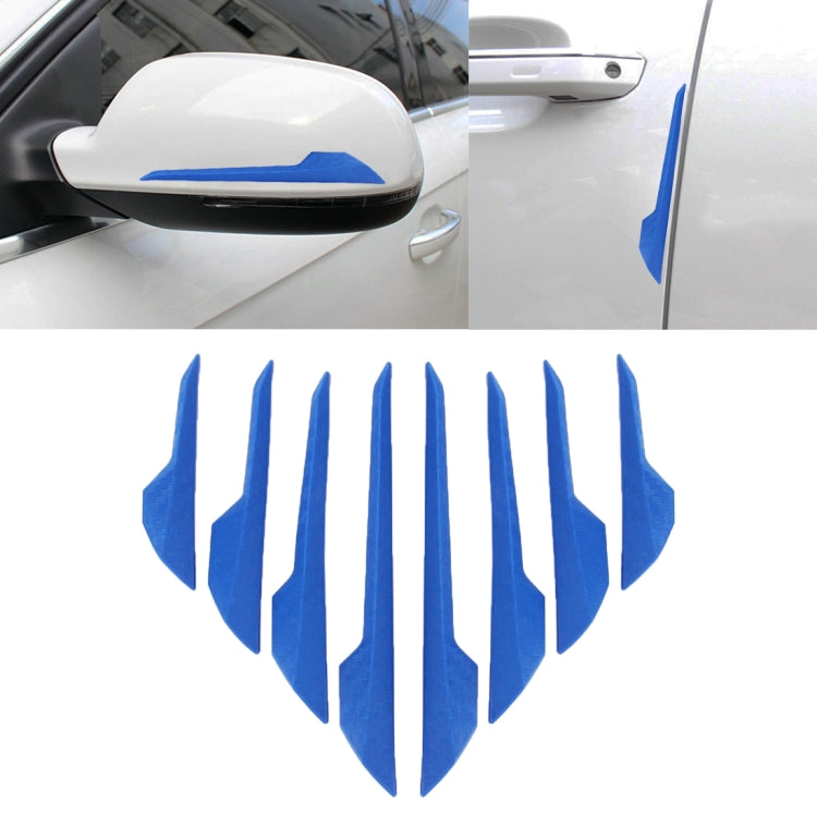 8 PCS Car Vehicle Door Side Guard Anti Crash Strip Exterior Avoid Bumps Collsion Impact Protector Sticker, R-2119 Door Edge Guards, Door Side Guard, R-2119