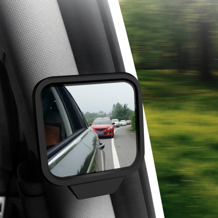 3R-2130 Car Truck Interior Adjustable Wide Angle Rear View Blind Spot Mirror, Size: 7*6.5*1cm, 3R-2130