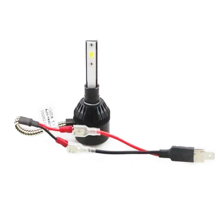 2 PCS Universal H1 Conversion Bulb Harness Wire Plugs Power Wire Adapter Connectors, H1 Wire 1