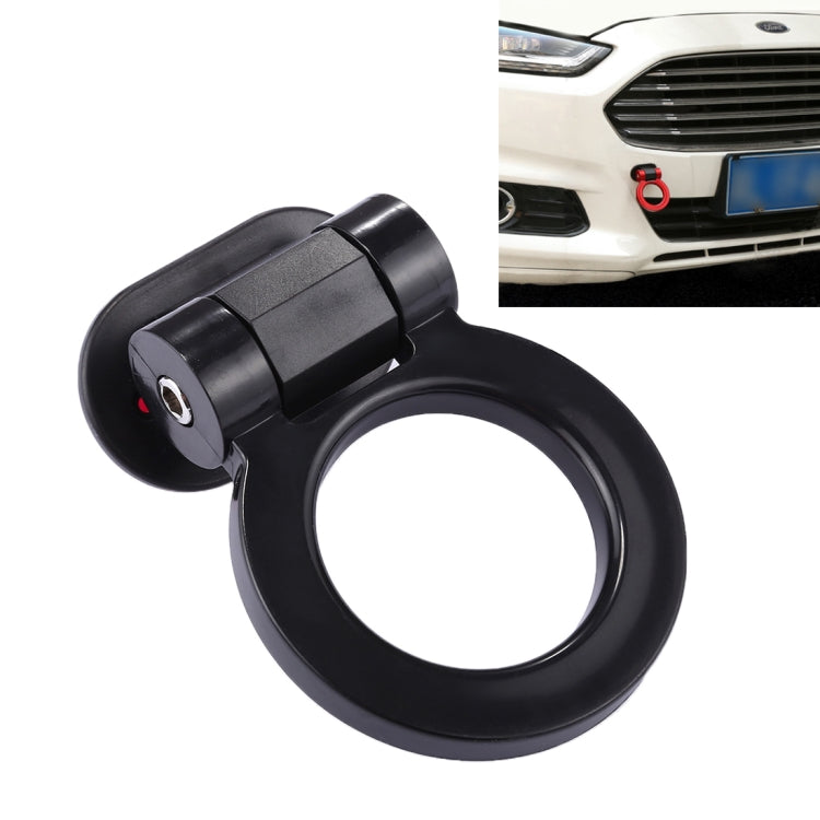 Car Truck Bumper Round Tow Hook Ring Adhesive Decal Sticker Exterior Decoration