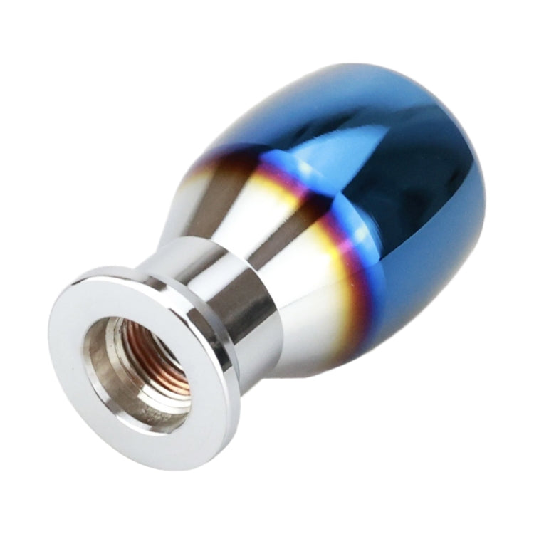 Universal Vehicle Car Blue Aluminum Alloy Gear Shifter Lever Manual Automatic Shift Knob Adapter, Size: 4.4x7.8cm, Shift Knob Adapter 2