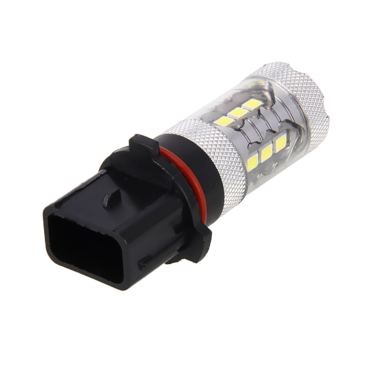 2 PCS P13W DC 12V 5W 250LM Auto Car Fog Lights with 16 SMD-2835 LED Bulbs (White Light), P13W