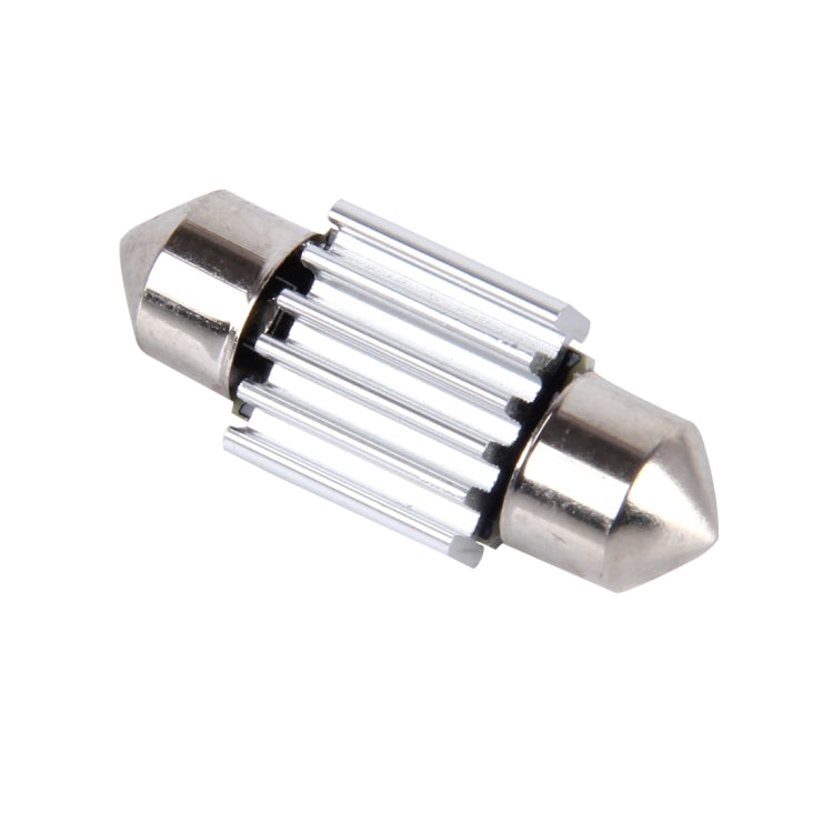 2 PCS DC 12V 2W 41MM 8 SMD-3528 LEDs Bicuspid Port Decoding Car Dome Lamp LED Reading Light, 41MM