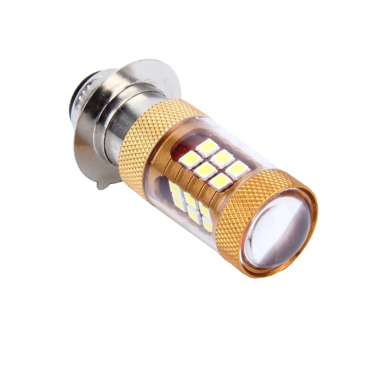 H6M/P15D 15W 1300 LM 6500K Motorcycle Headlight with 28 SMD-3030-LED Lamps, DC 12V, 15W 1300LM