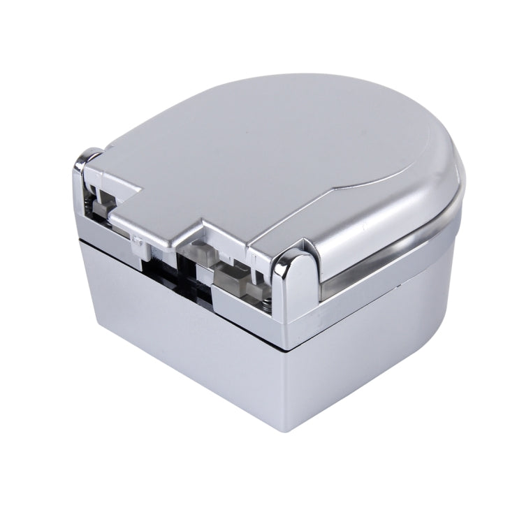SHUNWEI SD-1201 Mini Portable Car Ashtray Blue LED Light for Dashboard Cigar Cigarette, SD-1201