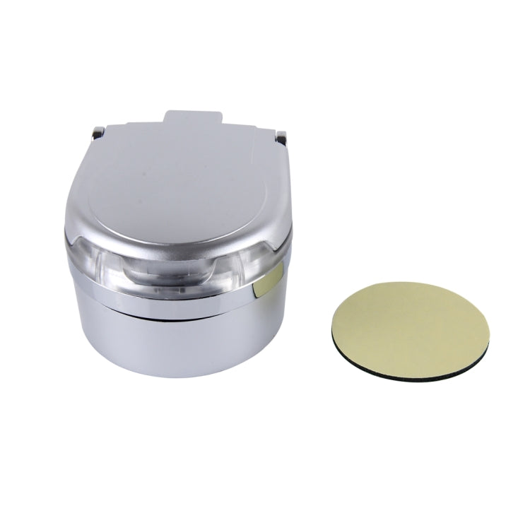 SHUNWEI SD-1201 Mini Portable Car Ashtray Blue LED Light for Dashboard Cigar Cigarette, SD-1201