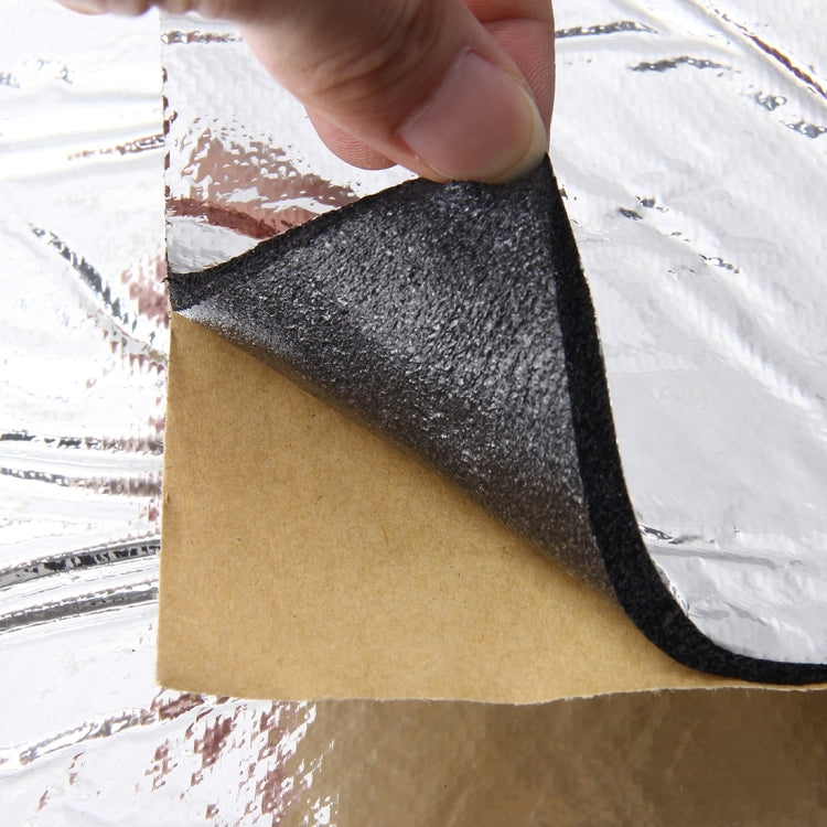 Car Hood Engine Noise Insulation Cotton Heat Waterproof Self Adhesive Car Heat Sound Insulation Cotton, Size: 1m x 1.4m x 5mm, Size: 1m x 1.4m x 5mm