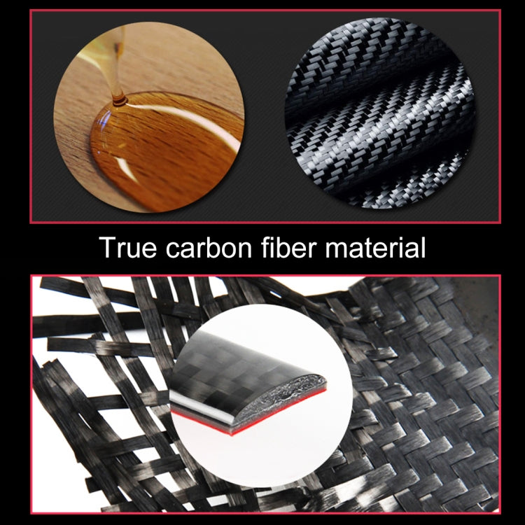 Car Carbon Fiber Air Conditioning Switch Decorative Sticker for Audi A4L / A5 / Q5 2009-2016, Air Conditioning Switch