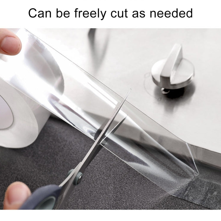 Acrylic Rubber Kitchen and Bathroom Waterproof Moisture-proof Tape Mildew Proof Stickers Size: 3cm x 10m, Thickness: 0.5mm, 3cm x 10m