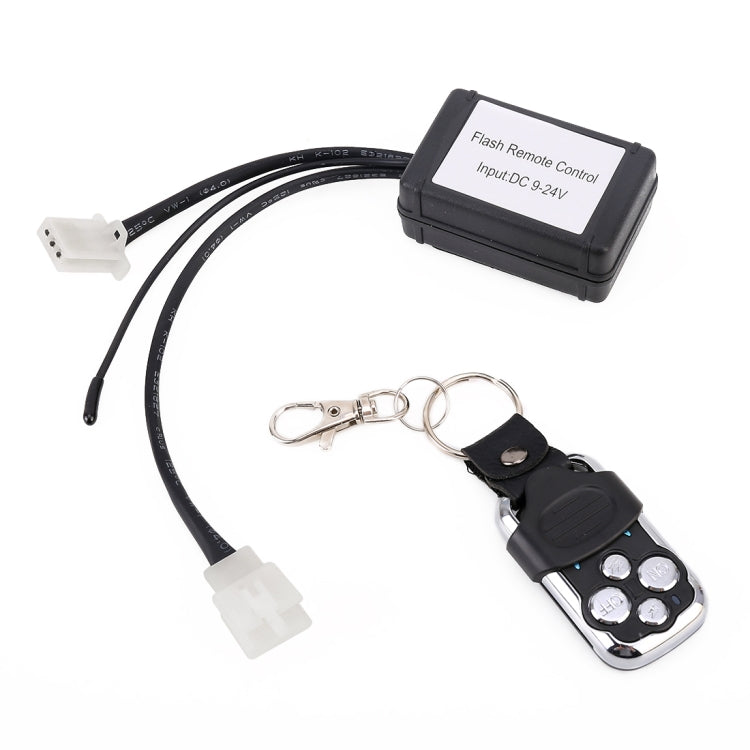 Universal Car 3 PIN DC 9-24V LED Light Strobe Flash Remote Control, 3 PIN (A)