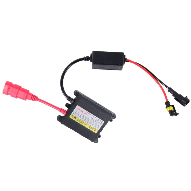 2PCS 35W HB4/9006 2800 LM Slim HID Xenon Light with 2 Alloy HID Ballast, High Intensity Discharge Lamp, Color Temperature: 8000K, 9006