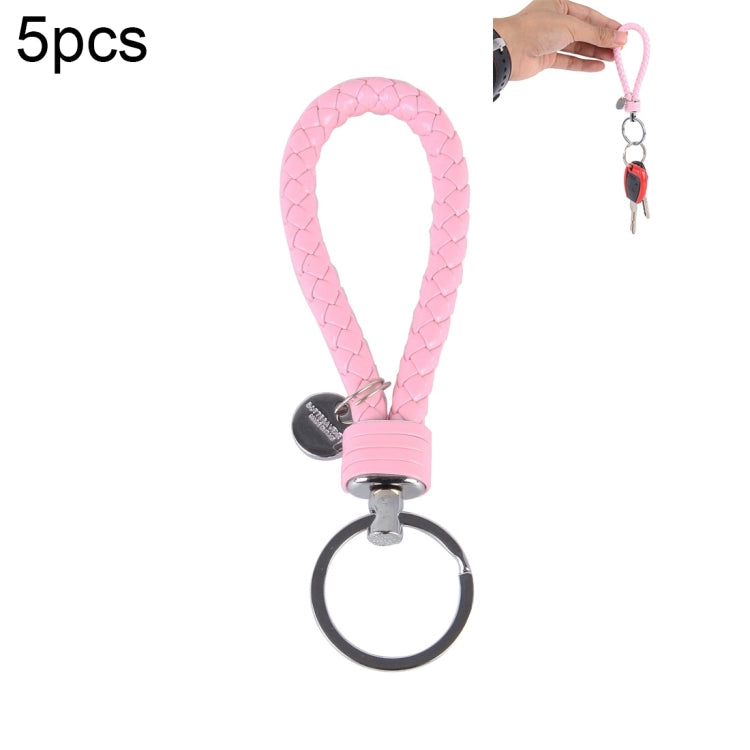 5pcs Car Key Ring Holder With Leather Strip, Car Key Ring Holder(Orange), Car Key Ring Holder(Pink), Car Key Ring Holder(Blue), Car Key Ring Holder(Magenta), Car Key Ring Holder(Red), Car Key Ring Holder(Baby Blue), Car Key Ring Holder(White)          ...