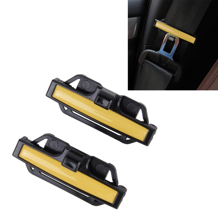 DM-013 2PCS Universal Fit Car Seatbelt Adjuster Clip Belt Strap Clamp Shoulder Neck Comfort Adjustment Child Safety Stopper Buckle