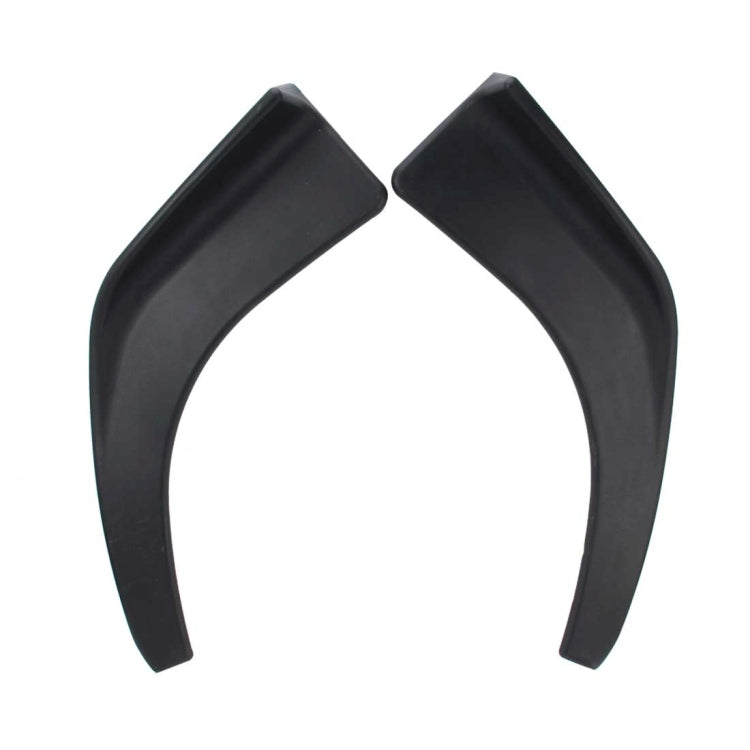 2 PCS Universal Fit Car Front Bumper Spoiler Lip Splitter Diffuser SUV ABS Front Shovel, Length: 74cm, Length: 74cm